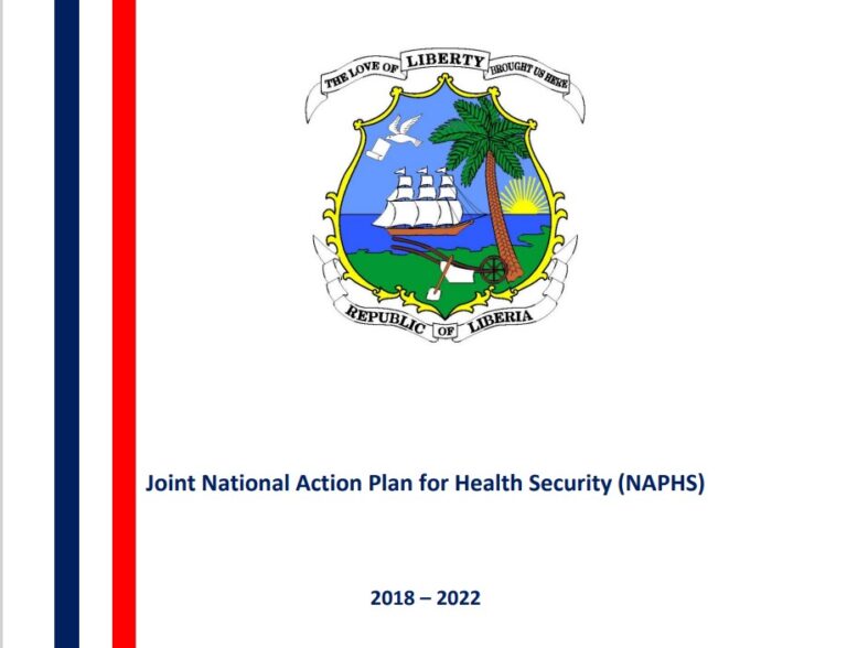 Joint National Action Plan for Health Security (NAPHS)