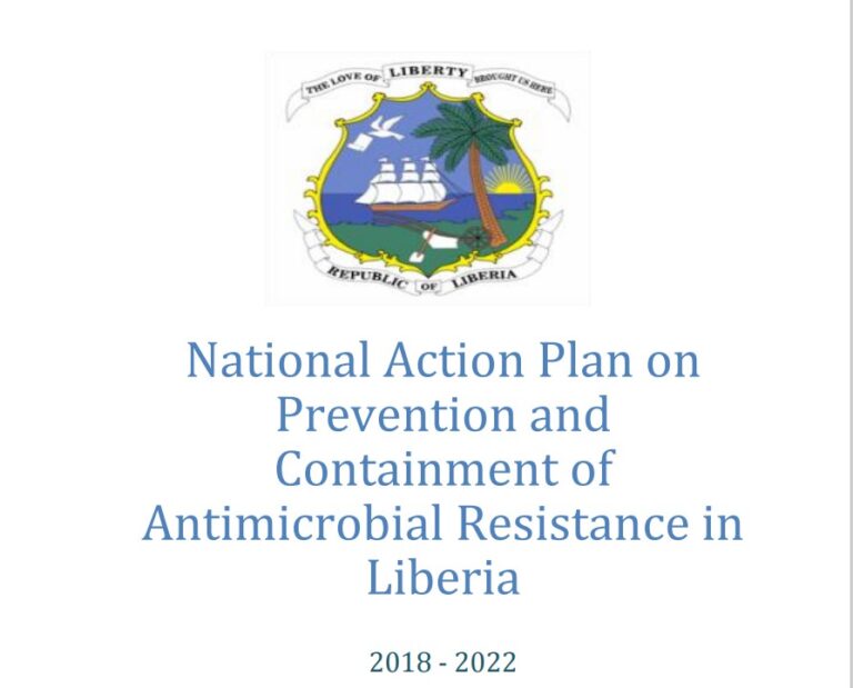 National Action Plan on Prevention and Containment of AMR in Liberia