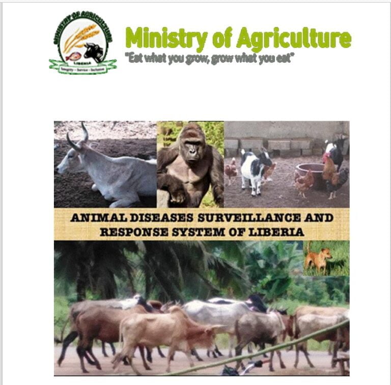 Animal Diseases Surveillance and Response System in Liberia – July 2019