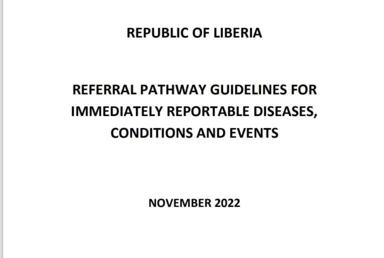 Referral Pathway Guidelines for Immediately Reportable Diseases, Conditions, and Events