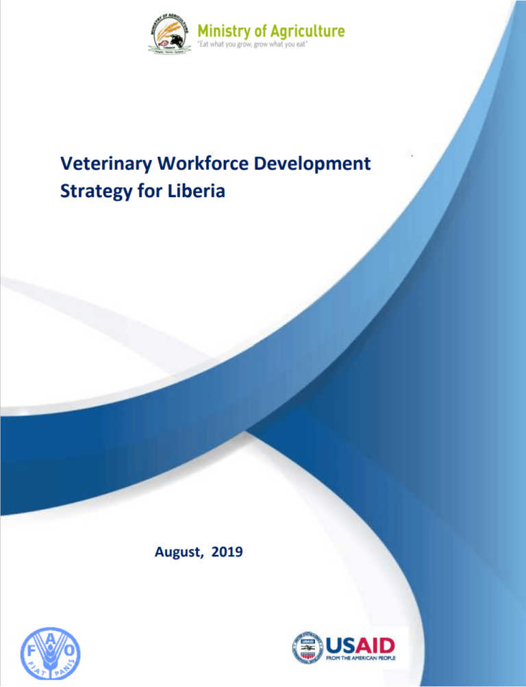 Veterinary Workforce Devet Strategy for Liberia