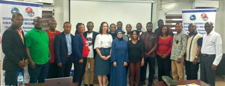International Center for Antimicrobial Resistance Experts Conduct Scoping Mission in Liberia